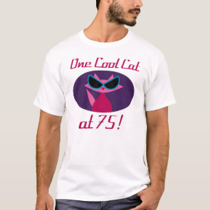 Cool Cat 75th Birthday T-Shirt