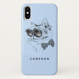 Cool Cat   Add Your Name Case-Mate iPhone Case