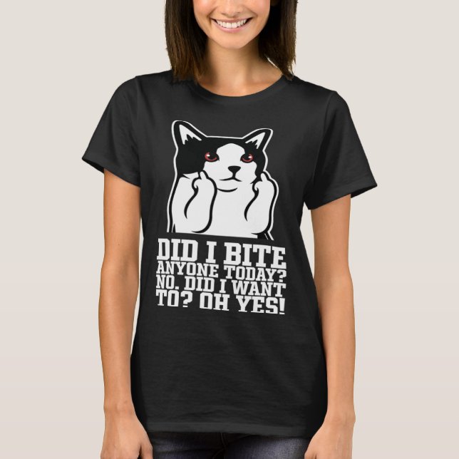 Cool Cat  Angrycats T-Shirt (Front)