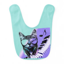 Cool Cat Bib