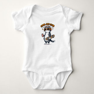 Cool Cat Club Baby Bodysuit