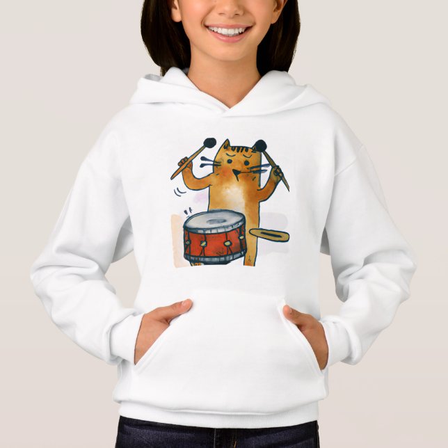 Cool Cat Drummer (Front)