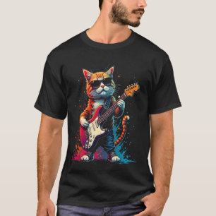 Cool cat, guitar T-Shirt