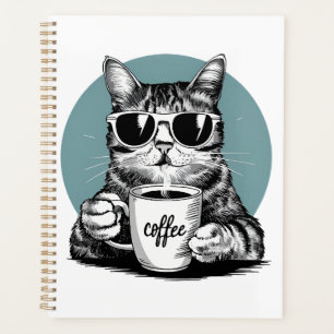 Cool Cat Mornings � Coffee, Shades & Attitude Planner