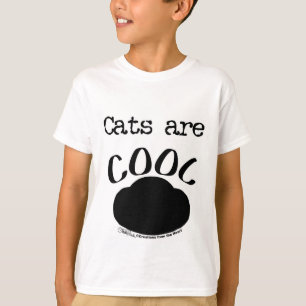 Cool Cat-Paw Print T-Shirt