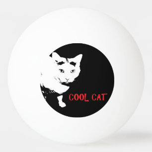 COOL CAT PING PONG BALL