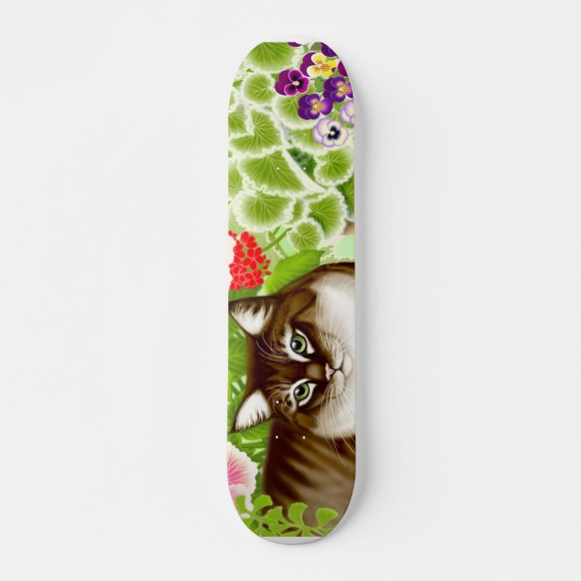 Cool Cat Skateboard (Front)