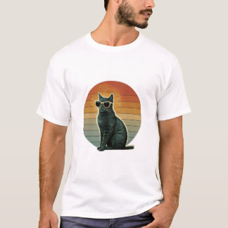 Cool Cat Sunset T-Shirt