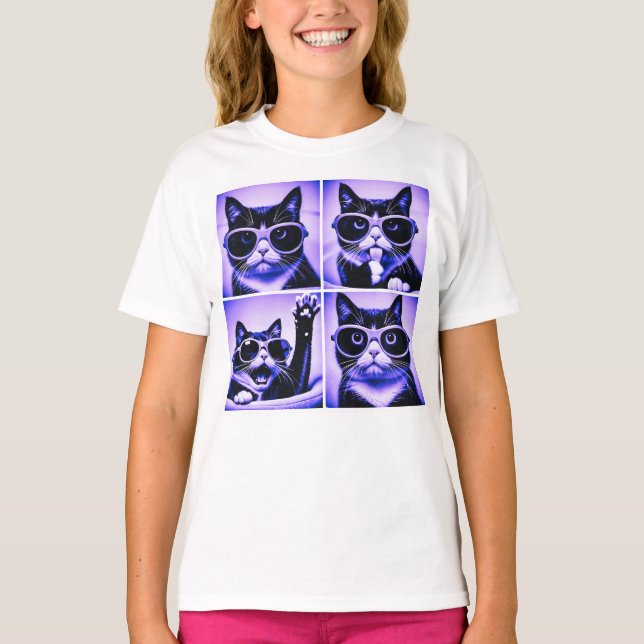 Cool cat T-Shirt (Front)