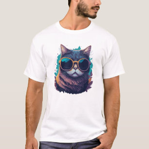 Cool cat with sunglasses T-Shirt