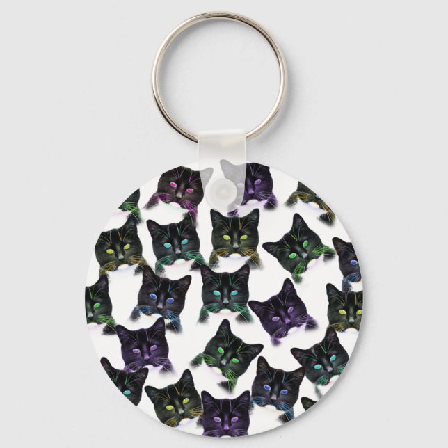 Cool Cats Keychain (Front)