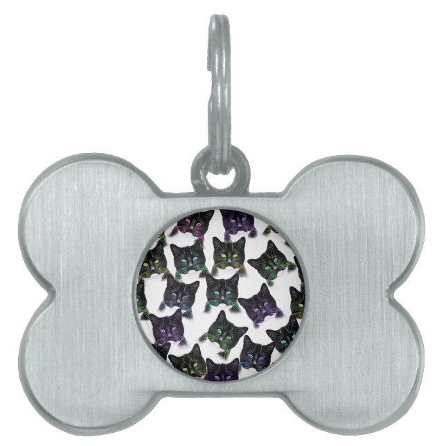 Cool Cats Pet Name Tag (Front)