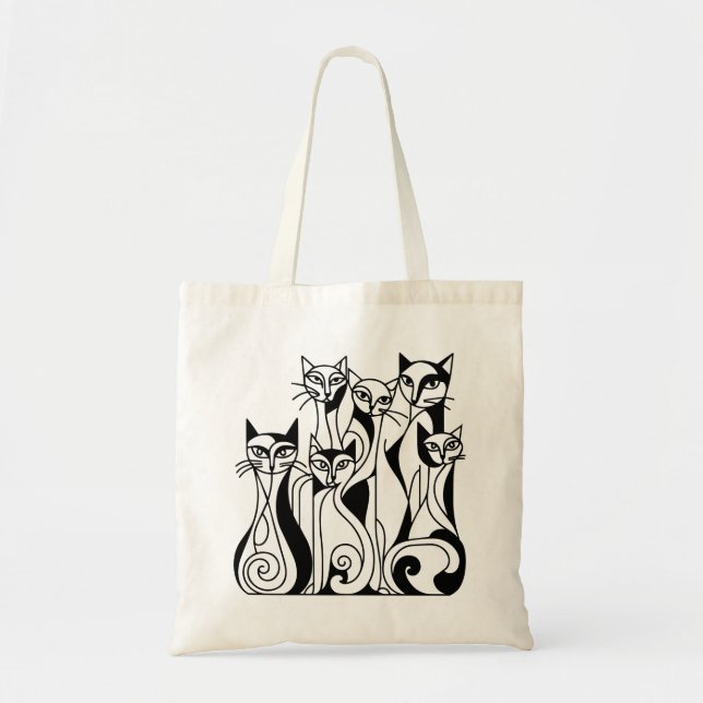 Cool Cats Tote Bag (Front)