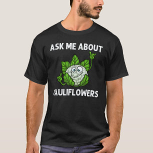 Cool Cauliflower For Men Women Vegan Vegetarian Ke T-Shirt