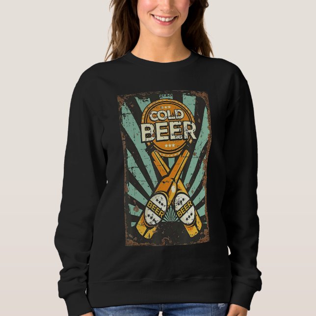 Cool Celebrate Diversity Craft Beer Drinking Sweatshirt (Front)