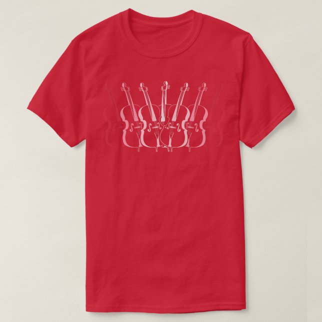 Cool Cello Cellist T-Shirt (Design Front)