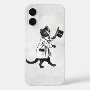 Cool Chat Vintage Noir Blanc Grunge coque iphone