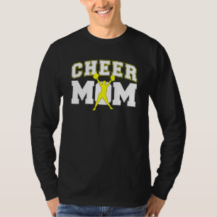 Cool Cheer Mom For Women Cheerleader Cheerleading T-Shirt