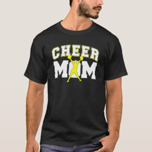 Cool Cheer Mom For Women Cheerleader Cheerleading T-Shirt