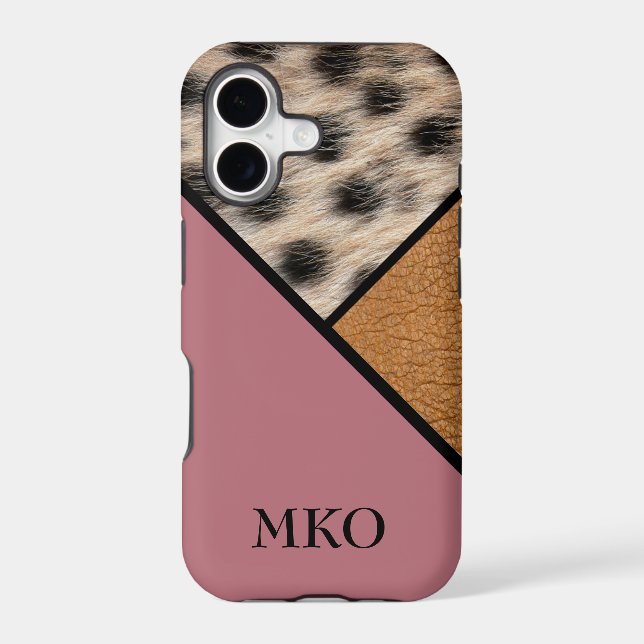 Cool Cheetah Monogrammed (Back)