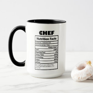 cool Chef work facts Mug
