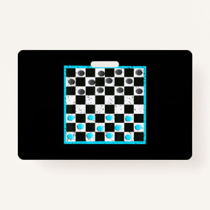 Cool Chess Board Halloween Costume  Funny Lazy DIY Badge