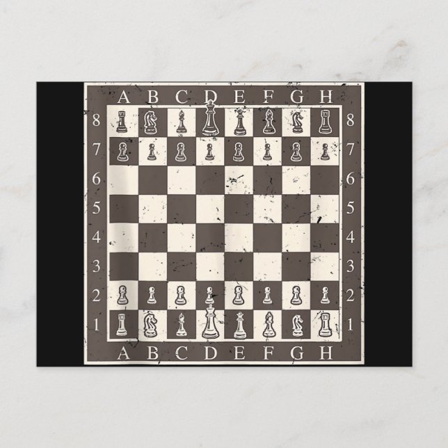 Cool Chess Board Halloween Costume  Funny Lazy Holiday Postcard (Front)