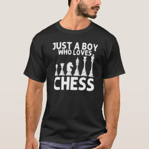 Cool Chess For Boys Kids Board Game Chess Players T-Shirt