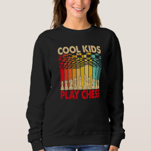 Cool Chess For Kids Boys Men Chess Player Sweatshirt