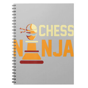 Cool Chess Ninja Chess Lovers Gift Notebook