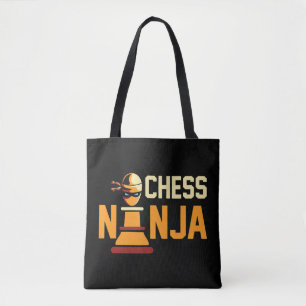Cool Chess Ninja  Chess Lovers Gift Tote Bag