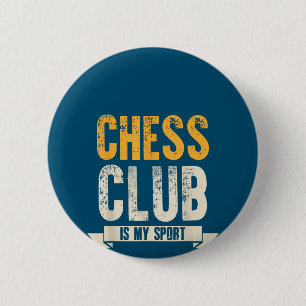 Cool Chess Player Lover Birthday Gift Chess Club 2 Inch Round Button