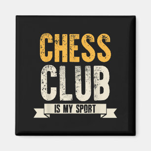 Cool Chess Player Lover Birthday Gift Chess Club Magnet