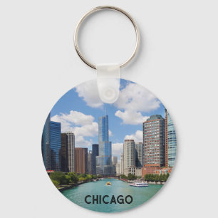 Cool Chicago River Keychain