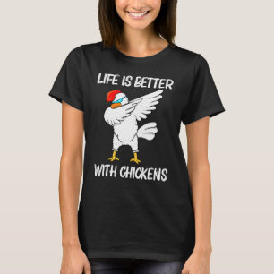 Cool Chicken For Men Women Rooster Animal Bird T-Shirt