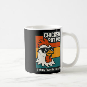Cool Chicken Pot Pie Funny Retro Humour  Coffee Mug