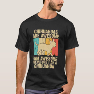 Cool Chihuahua For Men Women 80s Pet Dog Owner Ani T-Shirt