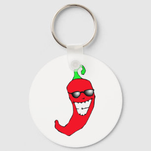 Cool Chili Pepper Keychain