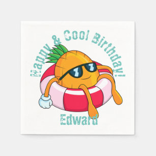 Cool Chill Pineapple Napkin