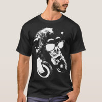 Cool Chimp in Sunglasses and Headphones