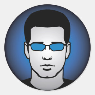 Cool Chris Head Sticker