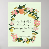 Cool Christian Art - 2 Thessalonians 3:3