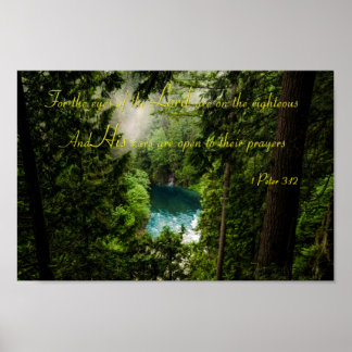 Cool Christian Bible Quotes Inspirational Sayings Poster