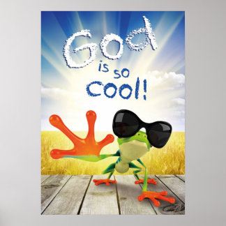 COOL Christian poster for kids religious wall art