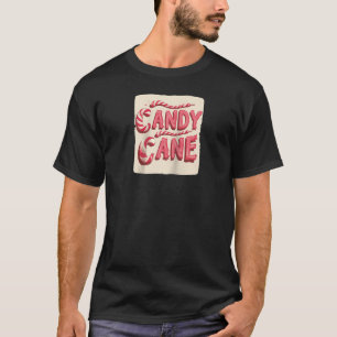 Cool Christmas Candy for Festive Cane Lovers Ragla T-Shirt