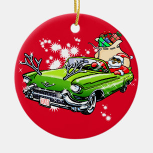 Cool Christmas! Ceramic Ornament