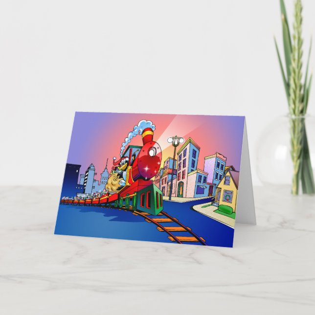 Cool Christmas Holiday Card (Front)