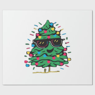 Cool Christmas Tree ClassicCool Christmas Tree Cla Wrapping Paper
