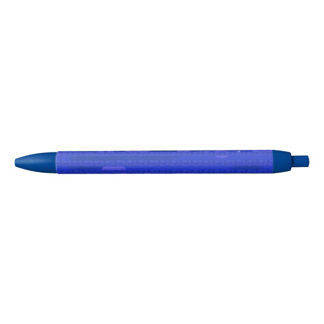 Cool Circuit Blue Geometric   Ink Pen (Front)