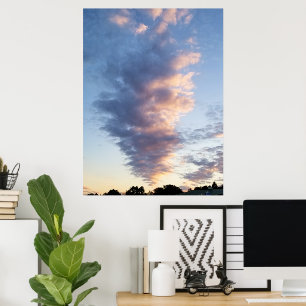 Cool Clouds New Jersey Sunset Poster